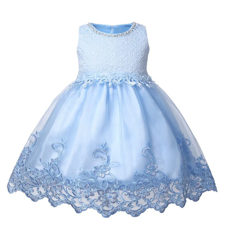Robe Blanche Princesse Fille Baptême – Image 7