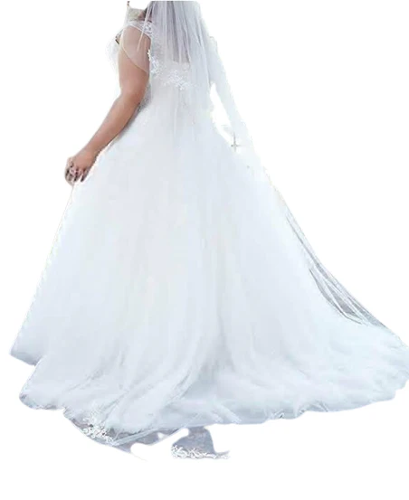 Robe De Mariée Grande Taille Princesse – Image 2